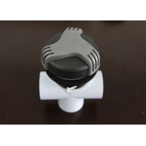 Quality 100% Shut Off 3 Way Single Port Hot Tub Air Control Valve , Gate Valves For PVC Pipes for sale