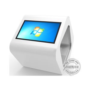 43 Inch Indoor Digital Ad Player / Infrared Full Hd Double Screen Pc Touch Kiosk