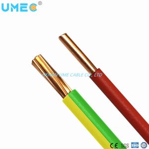 Building Copper Conductor PVC Insulated Wire BV OEM Accepted for Building