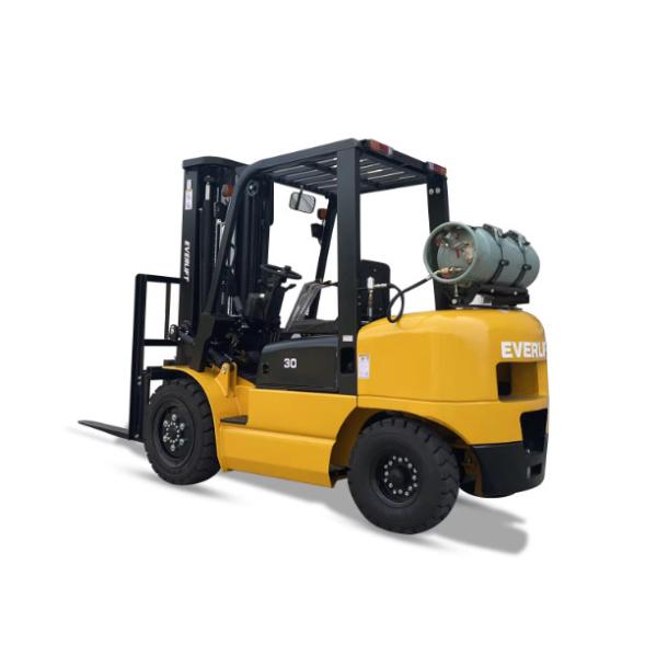 EVERLIFT EPA Engine 2.5ton 3 Ton Forklift Gas LPG Gasoline Forklift Truck 3500 Kgs With Side Shifter