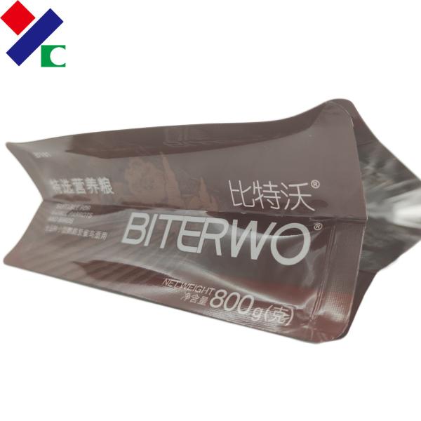 20microns PET Food Packaging Bag Tasteless Stand Up Aluminum Foil Bag ISO 9001 Certified