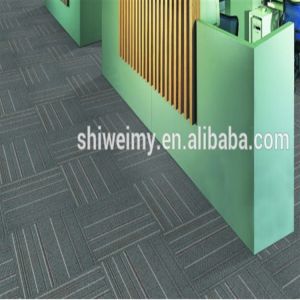 Wholesales striped commercial office carpet tiles