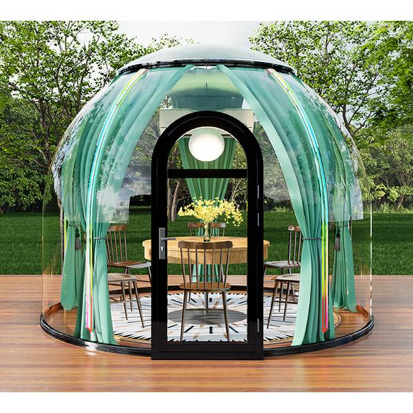 Round camping tent scenic park View Homestay bubble room
