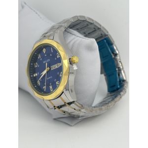 Original Quartz Waterproof Wristwatch Dual Calendar Function Watch