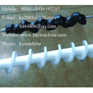 Polyethylene Machine Guards Augers Screws Scrolls Worms Augers Lane Divider