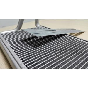 Microchannel Coil Heat Exchanger 1MM Single Control Refrigerant Brazed Fin Tube