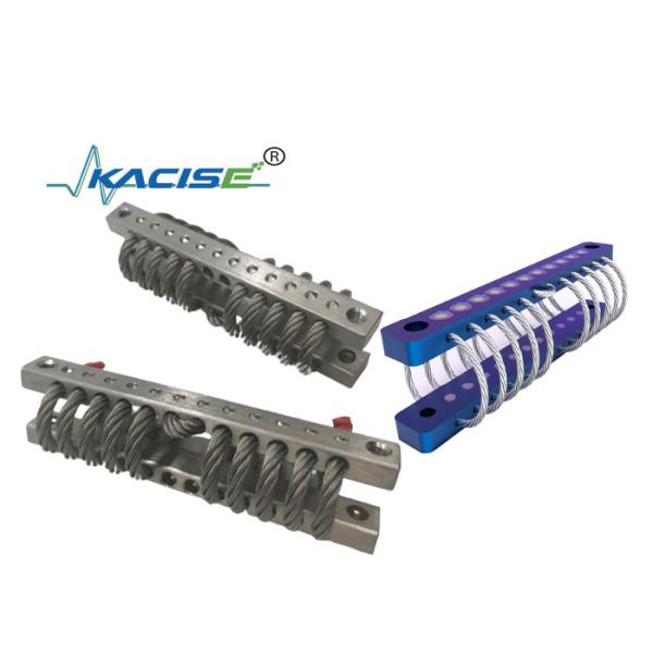 Helicopter Cabinet Transportation Wire Rope Isolator For Machine Vibration Shock