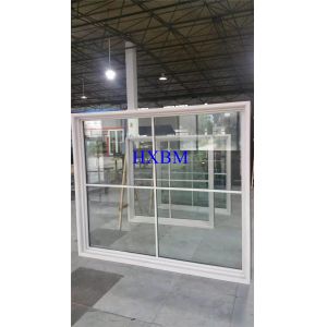 Quality Inward Opening Wooden Casement Windows ISO9001 With Three Layer Grids for sale
