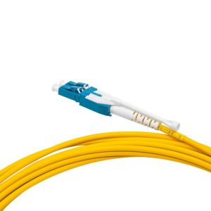 5 meter LC/LC - UPC - Singlemode - Uniboot with Pull Push Tab- Duplex OFNR Fiber