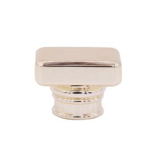 Zinc Alloy Material Perfume Bottle Cap Simple And Fashionable Rectangular