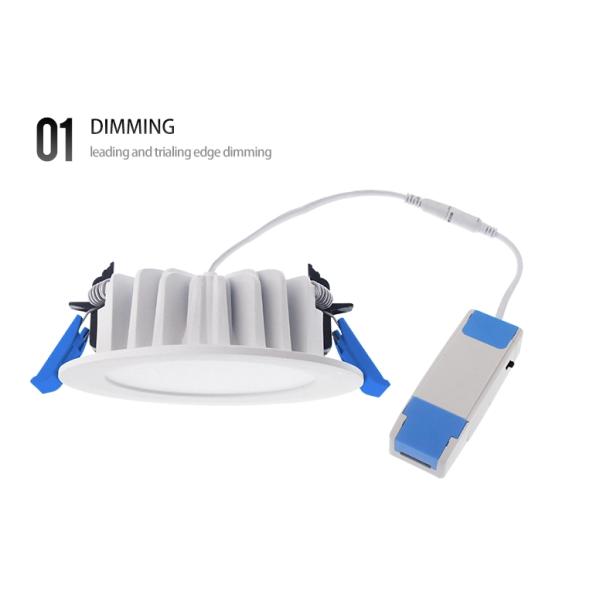 Aluminum Material Led Panel Downlight Waterproof Living Room Downlights