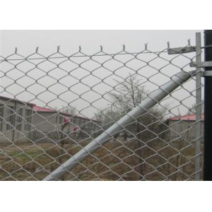 50 X 50mm Six Foot Chain Link Fence Diamond Hole Galvanized For Defining