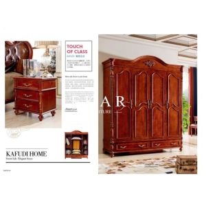 latest 4 door bedroom wardrobe solid wood wardrobe design