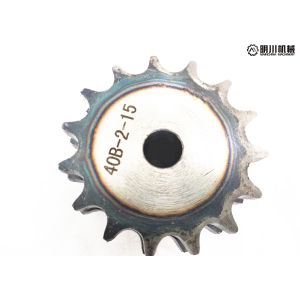 Standard 40 Chain Double Chain Sprocket 50B15T Blacken Surface Treatment
