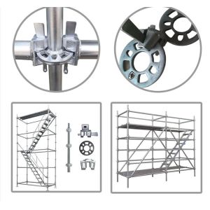 Building Construction Ringlock System Aluminium Scaffolding Platform