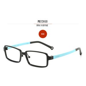 White Custom Eyeglass Frames , Kids Plastic Frames Strong Hydrolysis Resistance