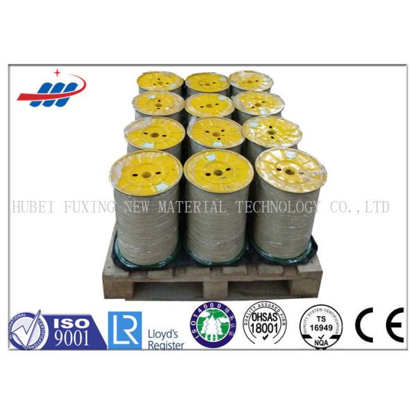 Gold Color Tyre High Tensile Steel Wire With 72A Material , 0.15-0.35mm Wire
