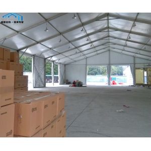 Wonderful Temporary Warehouse Tent Polyester Textile Easily Assembled