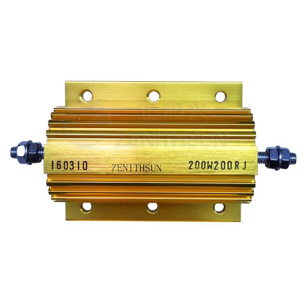 200W Aluminum Housed Wirewound Led Load Resistors For Capacitor Charge