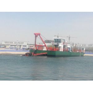 700mm Efficient Sand Dredger Machinery / Sand Dredger With Anchor Booms And Spud