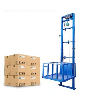 Electric Hydraulic Easy Lift 1 Ton 8m Warehouse Cargo Lift