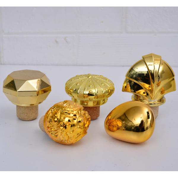 Non Spill 700ml T Shape Synthetic Cork Stopper For Custom Wine Bottle