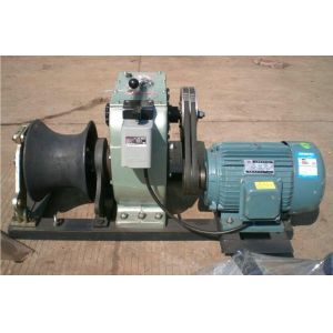 Cable Winch Puller 3 / 5 Ton Electric Winch , Wire Rope Winch For Cable Pulling