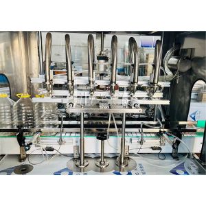 Automatic Plastic Bottle Filling Machine High Efficiency Multi Head Linear Non