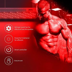 60HZ Near Infrared Light Therapy Device 1000W Red Led Panel