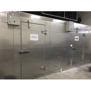 Air Cooling 2-8 Degree PU Panel Stainess Steel Cold Room Chiller For Food