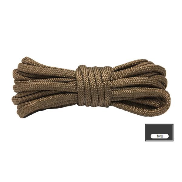 Colorful Orange Nylon Rope ISO9001 Double Braided Polyester Rope