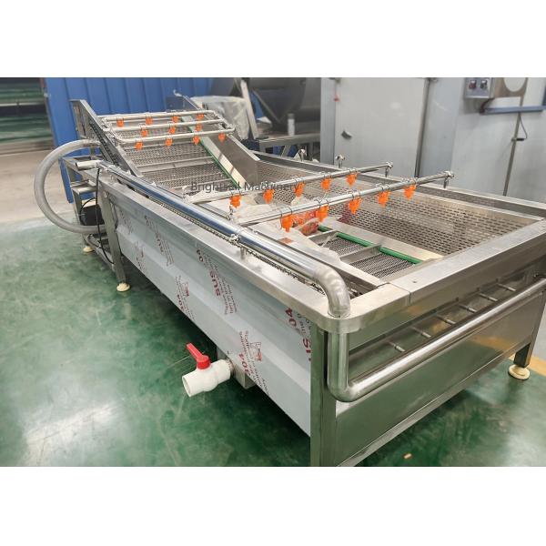 Buy Industrial 1750 Capacity Fruit Vegetable SUS304 air Bubble Washing Machine at wholesale prices