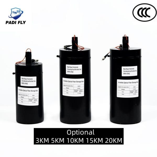 Buy PDFLY-DOY-016 Optional Long Distance 5km Uav Optical Fiber for Anti Interference Fpv Fibre Optic Communications and Drone Image Data at wholesale prices