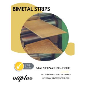 CC495K / CuSn10Pb10 Steel Bimetal Bronze Bushing & Strips Sheet Material ASTM