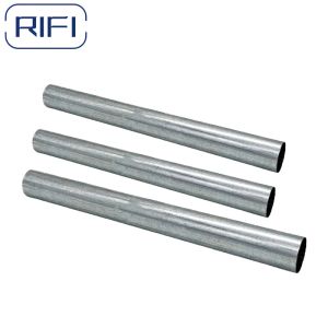 RIFI Hot Dip Galvanized EMT Conduit Pipe 1/2 Inch For Electrical Metallic Tubing