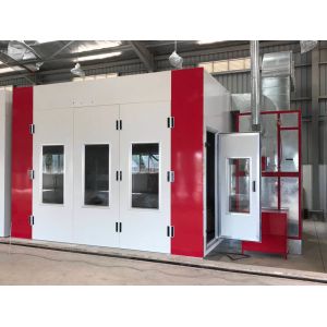 Precision Painting Made Easy with Evenly Distributed Lighting in Our Spray Booth