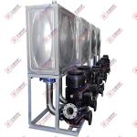 Low Noise Closed Cooling Tower Customized Power Saving