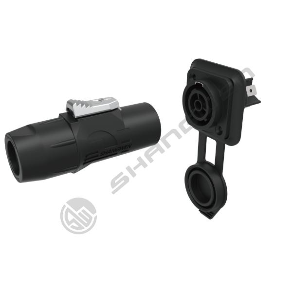 Powercon Outdoor Waterproof Power Connector IP65 Electrical Connector 3P Male Female Pins for LED Display