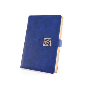 A5 Hardcover PU Journal Notebook Folio Notebook With Magnetic Closure