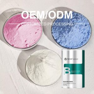 Professional Salon Hair Bleach Powder Low Irritation Uniform Coloring Built-in
