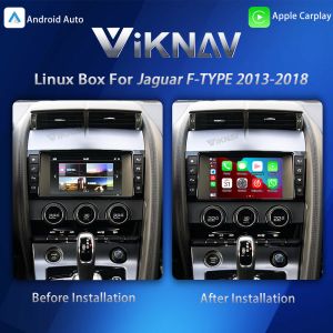 Viknav Linux Interface Box for Jaguar F-Type 2013-2018 with Wireless CarPlay