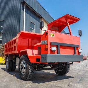 10 Tons Underground Mine Dump Trucks YUNEI Engine Transporter