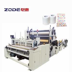 4blades Toilet Paper Rewinding Machine