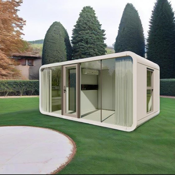 Modern Apple Cabin House Perfect Solution For Business Outdoor Accommodation