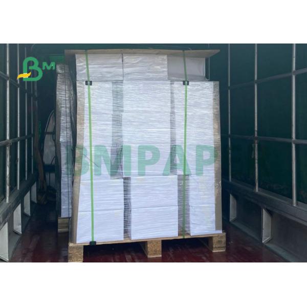 70x100cm Sheet Size White Beermats Paper 325GSM 390GSM For Coasters