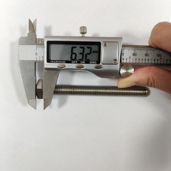 Stainless Steel Hex Bolt and Nut DIN933 SS304 A2-70 M6 M8 M10 M12 M16 for General Industry