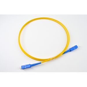 Customized Length Optical Fiber Patch Cord SC SC SM/MM/OM3 PVC/OFNR/LSZH UPC/APC