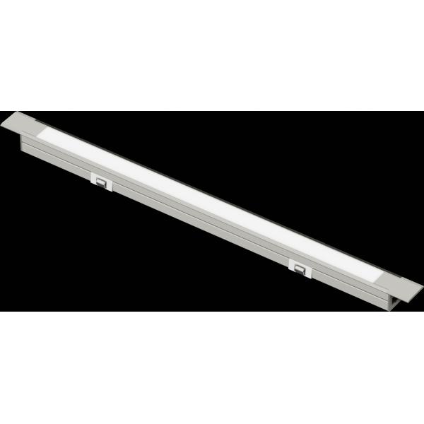 A2Q18.WAQ custom recessed strip light, DC12V/DC24V, Aluminum+PC, SMD2835, 3000