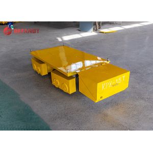 Customized Gearmotor Rail Transfer Trolley Battery Powered 10 Tons