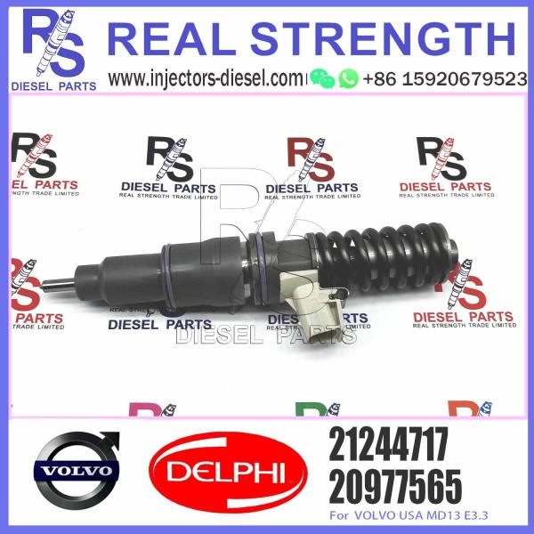 High Quality 4PINS diesel fuel injector 21244717 BEBE4F04001 BEBE4F07001 for V-O-L-V MD13 US07